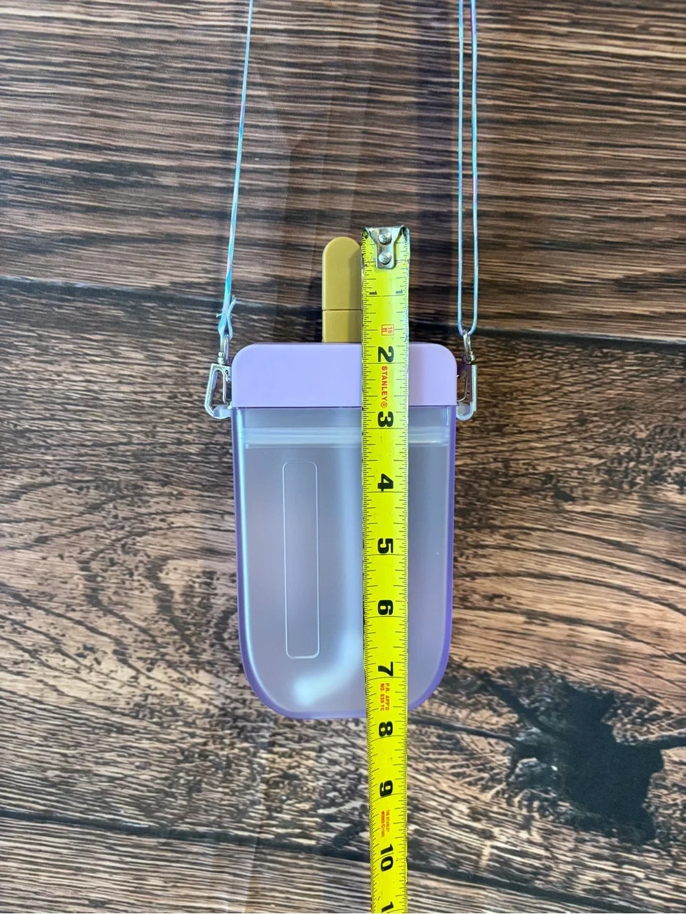 Purple creamsicle Crossbody Water bottle